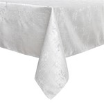 Majestic Tablecloths Tablecloth Jacquard TC1311-White/Silver 70/144