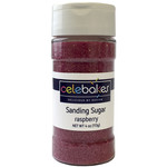 TWS Celebakes Raspberry Sanding Sugar, 4 oz.