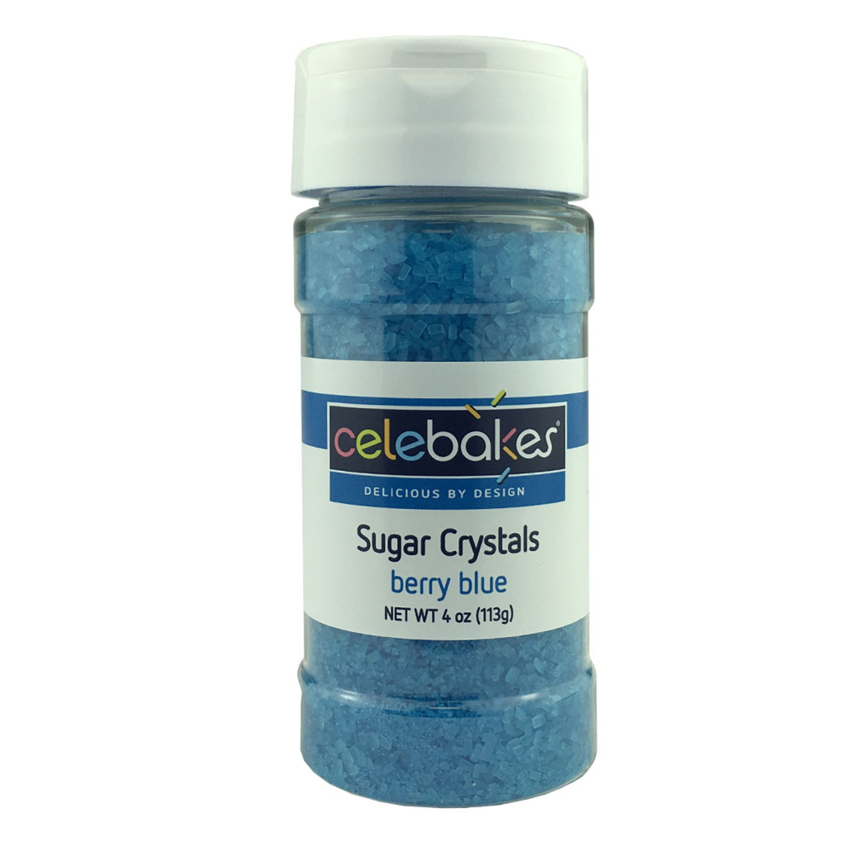 TWS Celebakes Berry Blue Sugar Crystals, 4 oz.