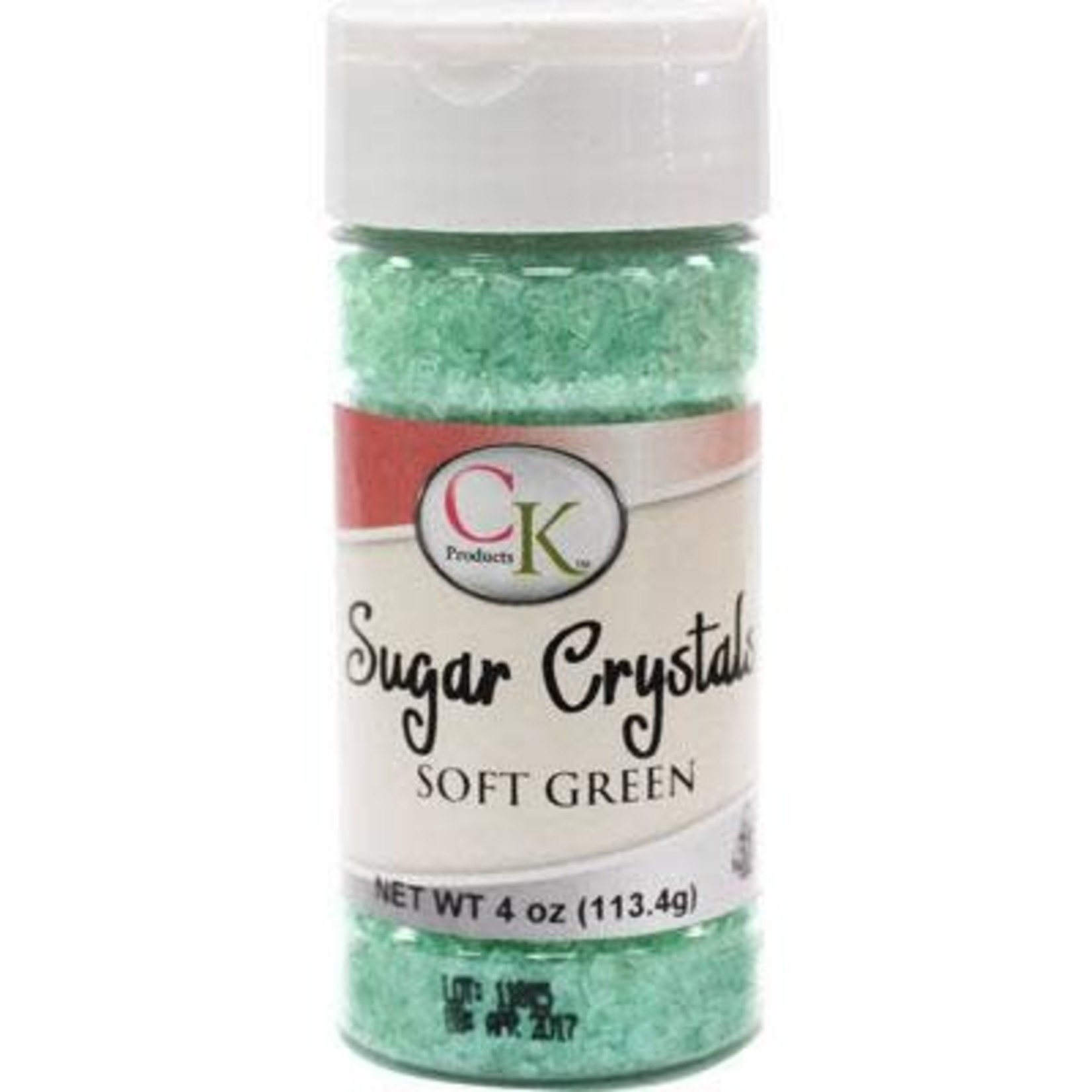 CK Soft Green Sugar Crystals