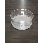 Presented Touch New Round Cake Dome 10.5 Inch-White Marble