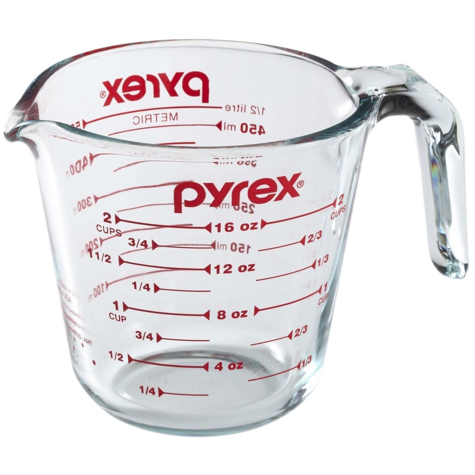 Pyrex Measuring Cup with Lid 16 oz