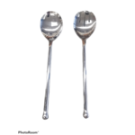 TWS G100513 Non Hammered Silver  Petesh Servers