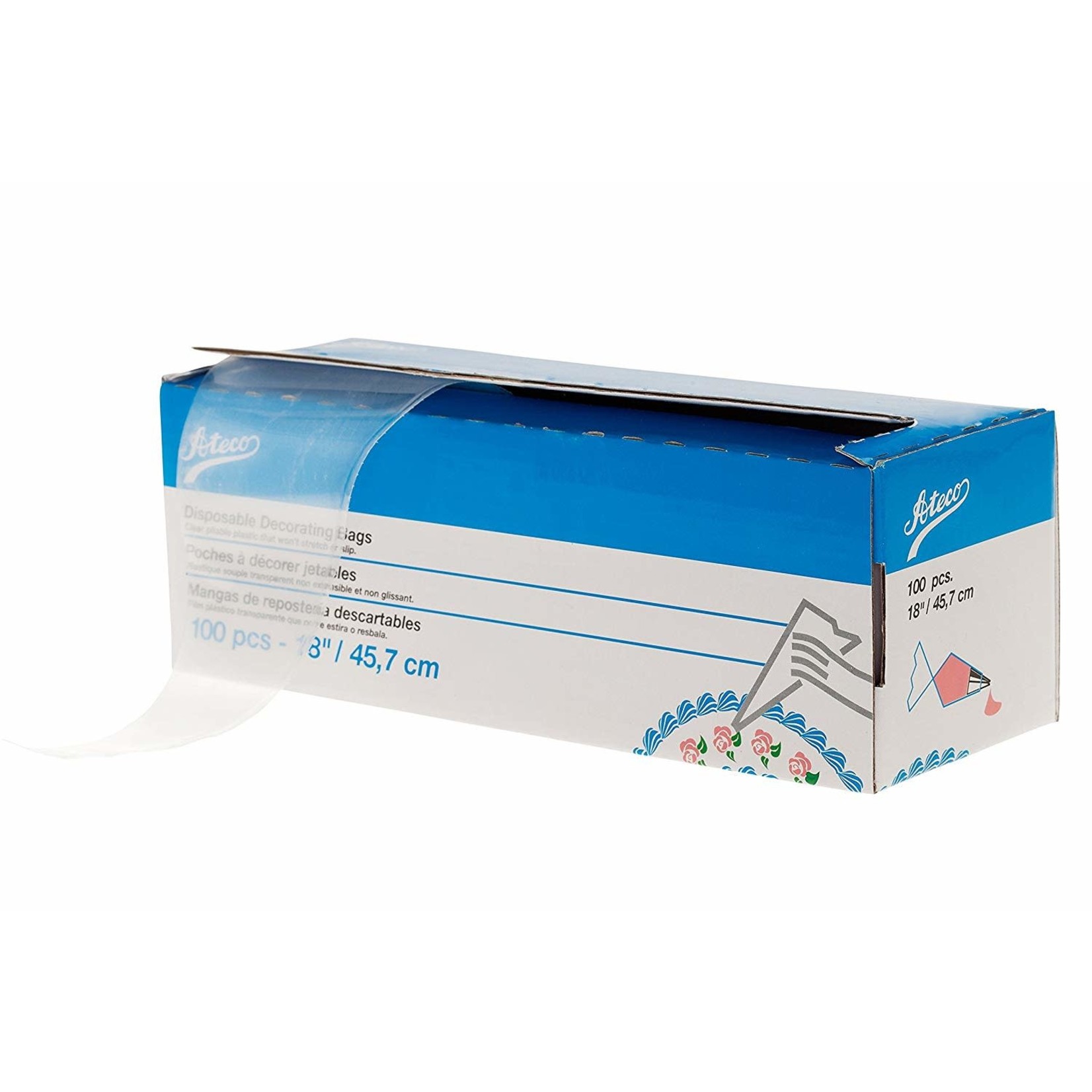Ateco 18'' DISPOSABLE BAGS (100/ROLL)