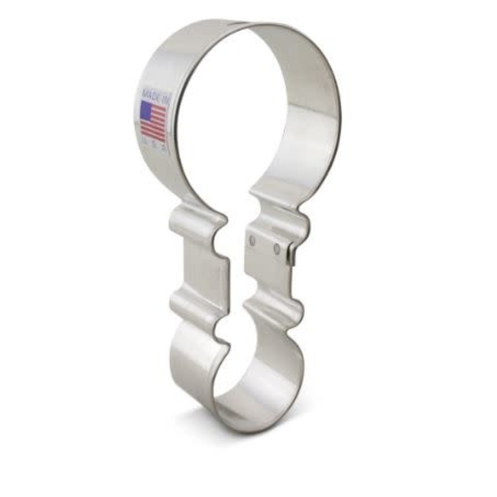 TWS 4.5" Rattle Cookie Cutter