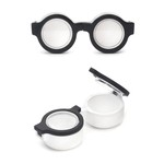CONTACT LENS CASE ROUND GLASSES
