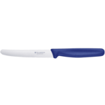 TWS Victorinox - Swiss Classic Steak Knife W/ Serrated Edge Round Tip, 4.5 In, Blue -