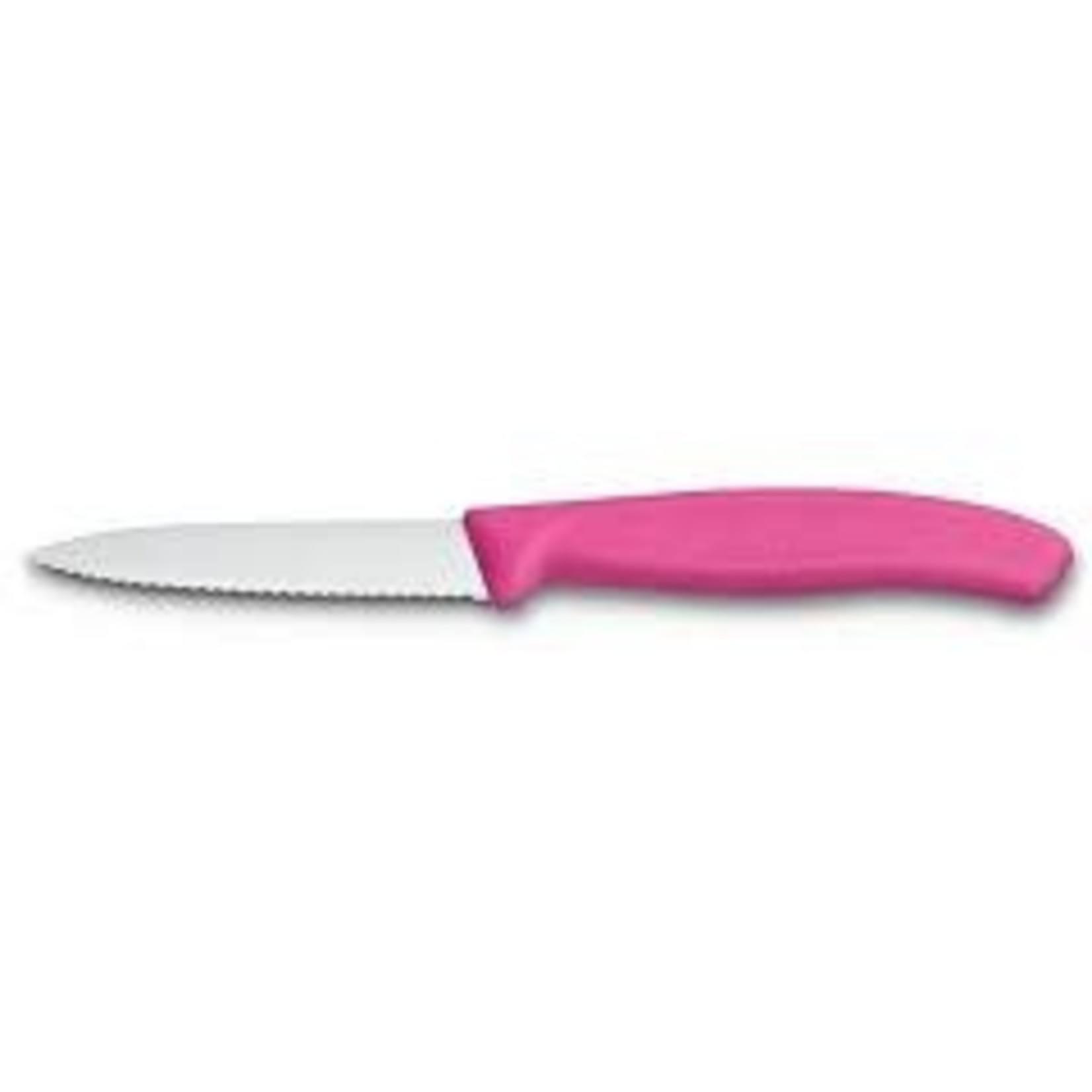 TWS 3" Pink Pointed Serrated Knife