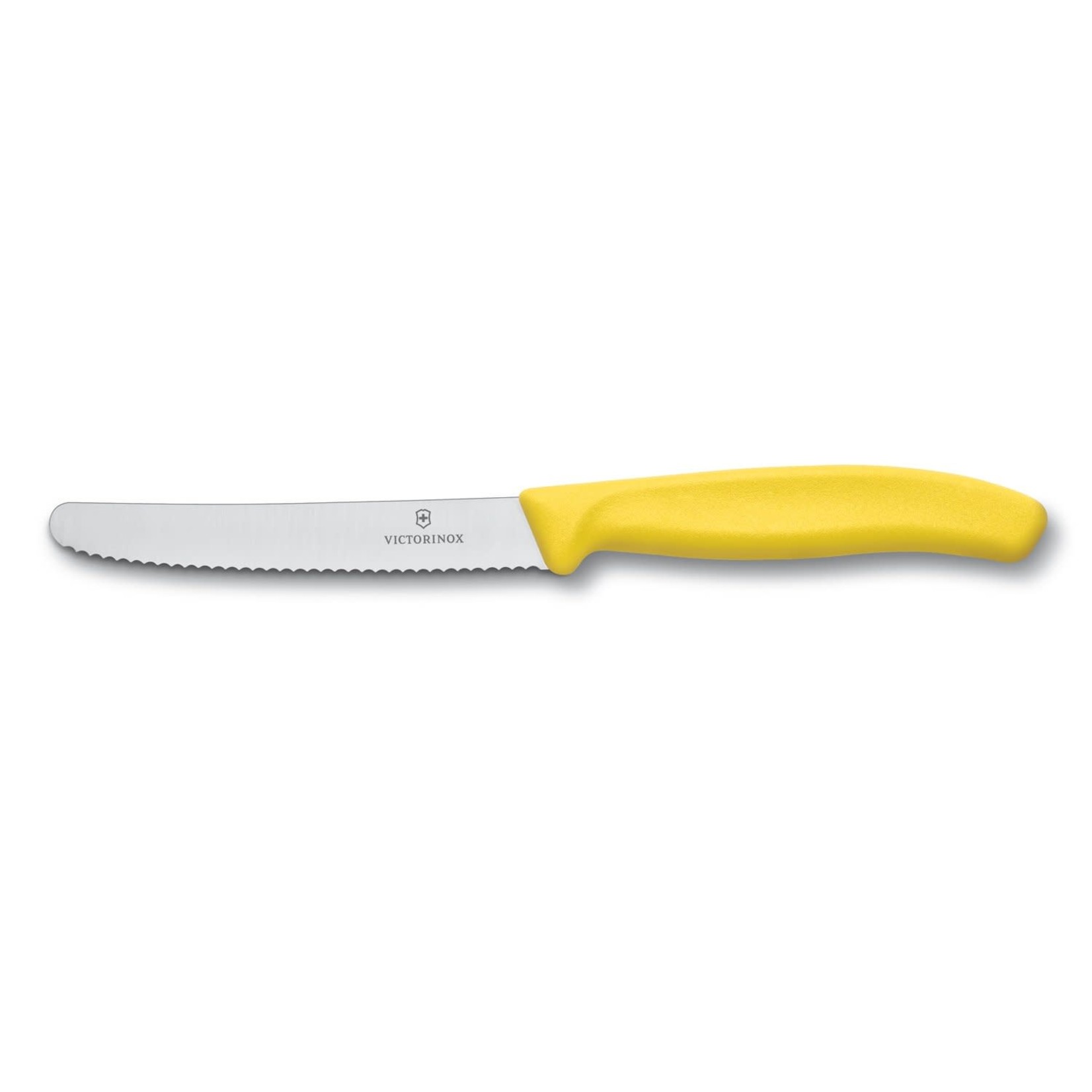 TWS 4" Yellow Rounded Serrated Knife