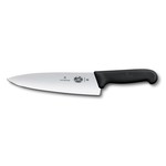 TWS Victorinox - Fibrox Pro Chef Knife, Straight, 8 ", Black
