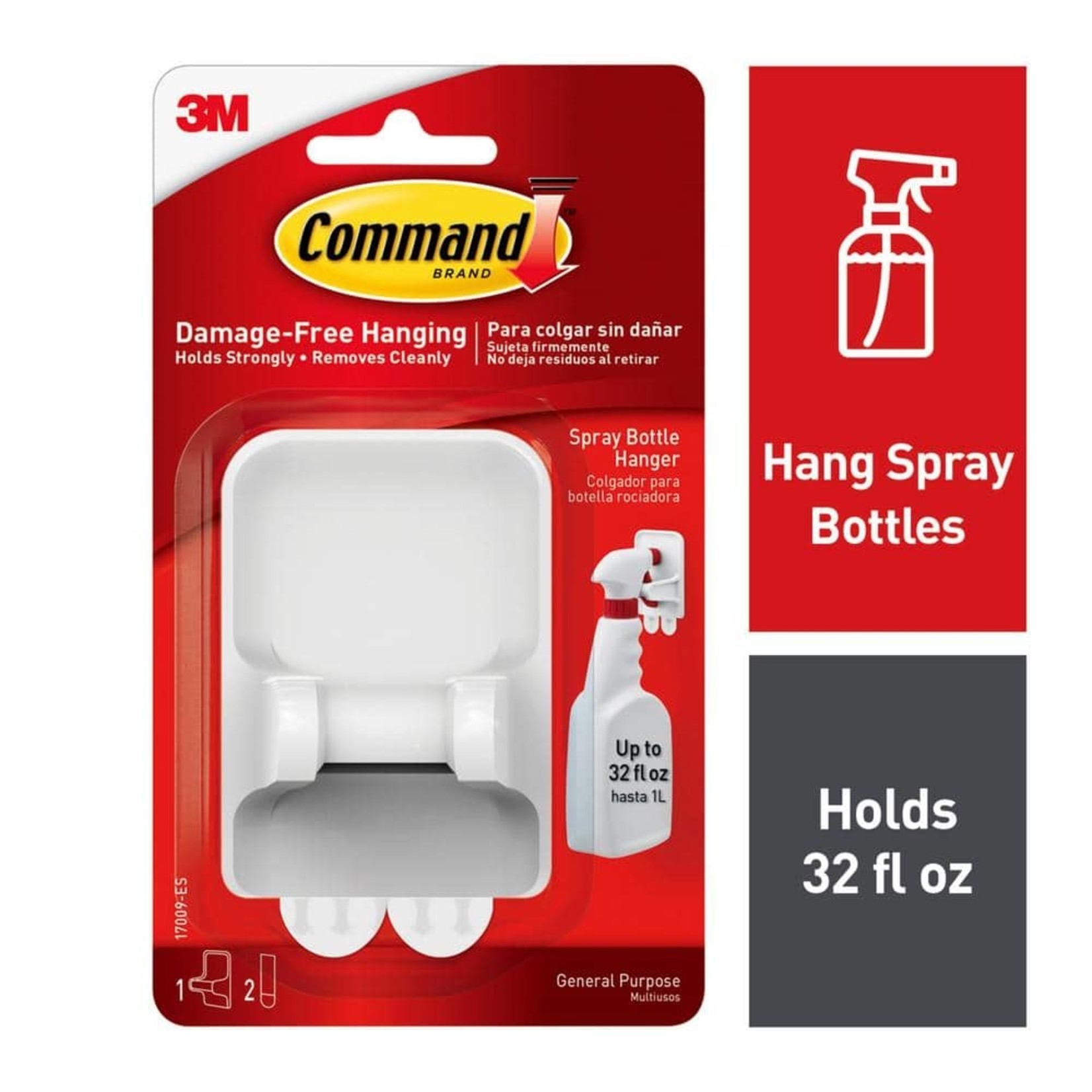 Command Brand - spray Bottle Hanger
