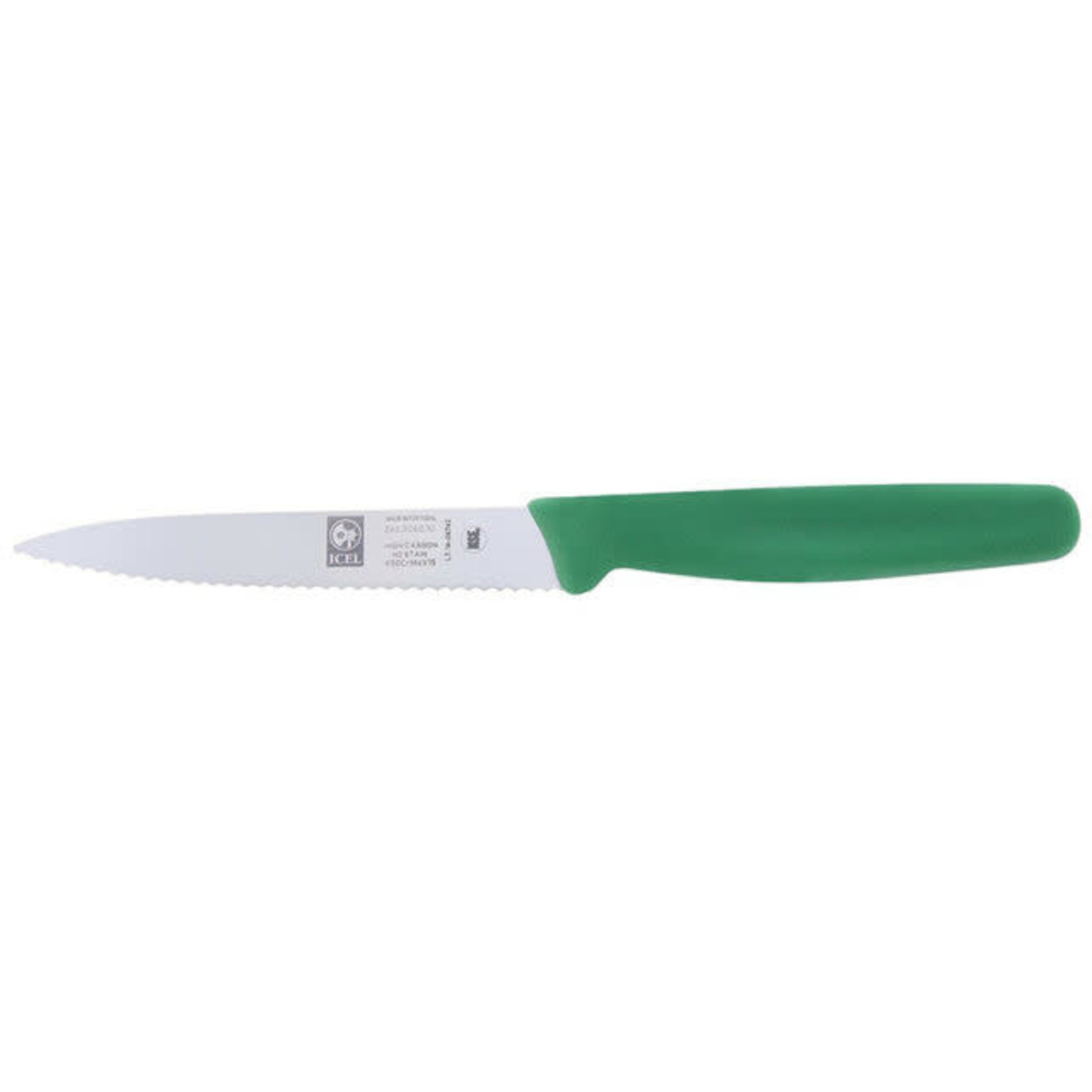 TWS Icel Yellow 4-Inch Paring Knife, Serrated Edge - The Westview Shop