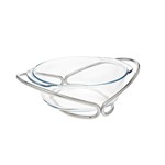 TWS 84354 Infinity Nickel - 2qt Rd Glass