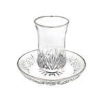 TWS 25620 DUBLIN Seder Glass 5.5OZ Silver
