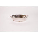 Round 9” Silver Pan Holder with Silver Handles