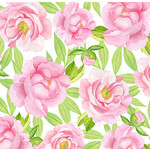Pink Peony Charger - (SQUARE)