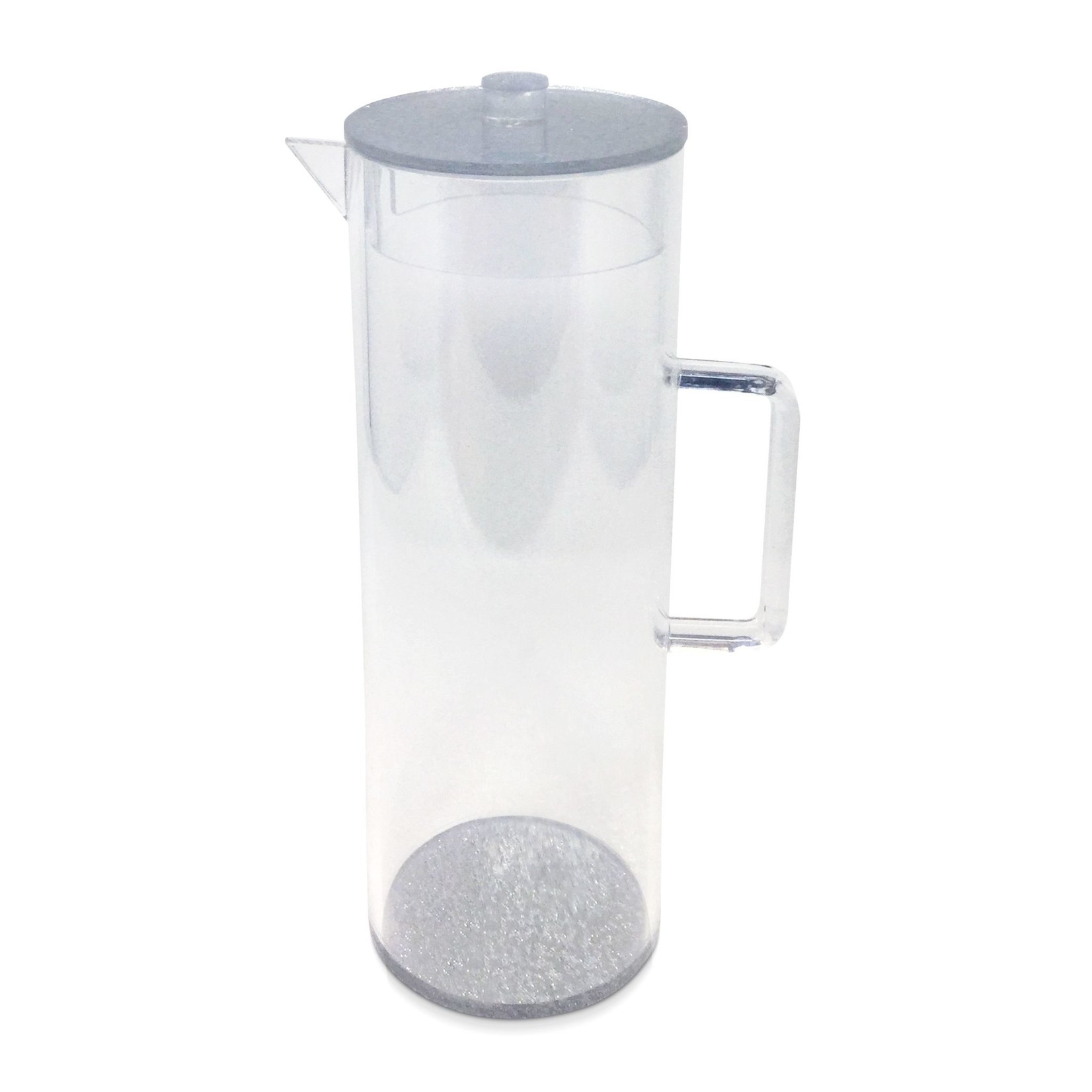Presented Touch Acrylic Pitcher  Silver