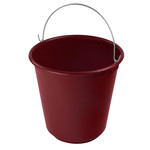 Plastic Pail with Handle - assorted colors