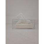 TWS PT-ACTB-02 Tissue Box Clear