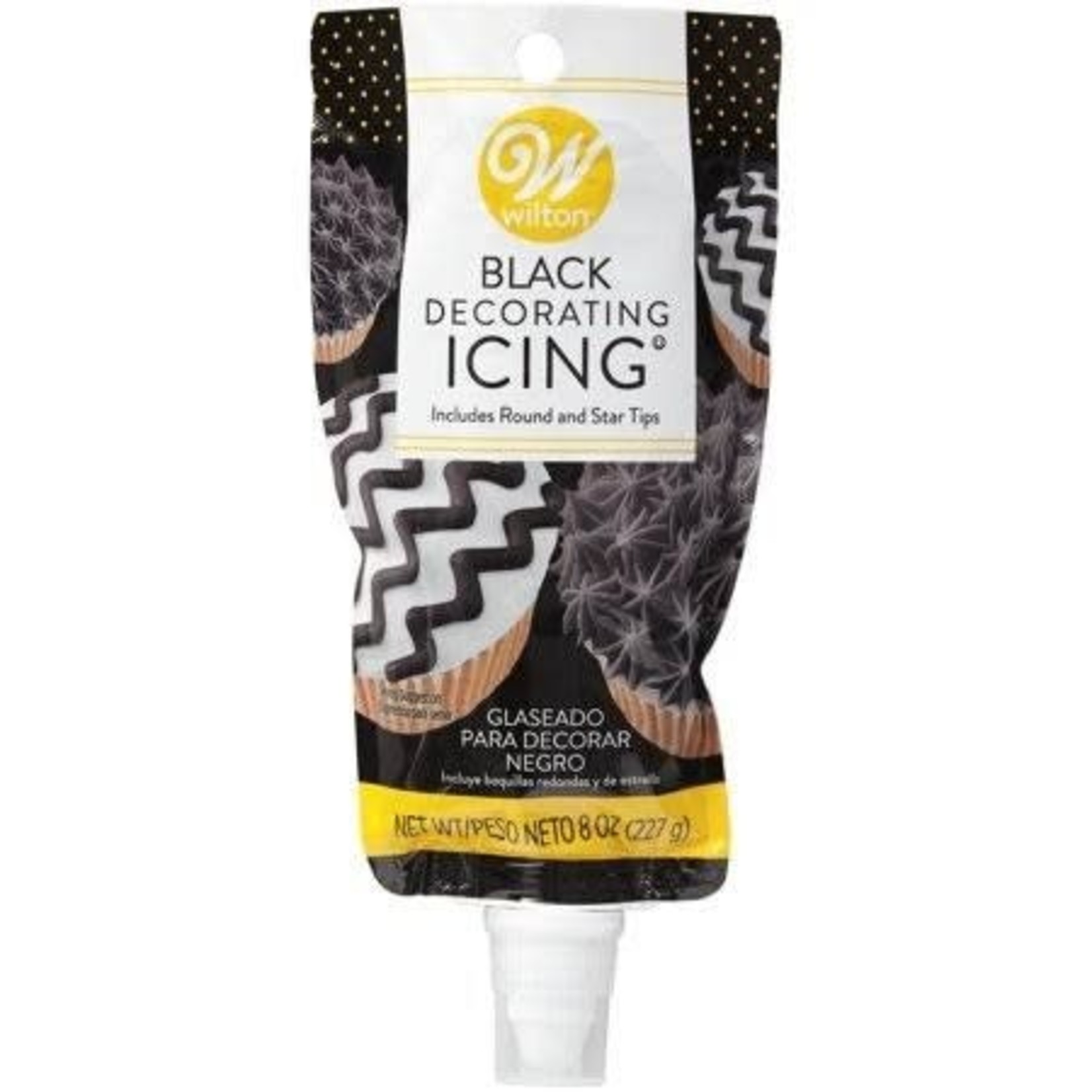 Wilton BLACK ICING POUCH W TIP