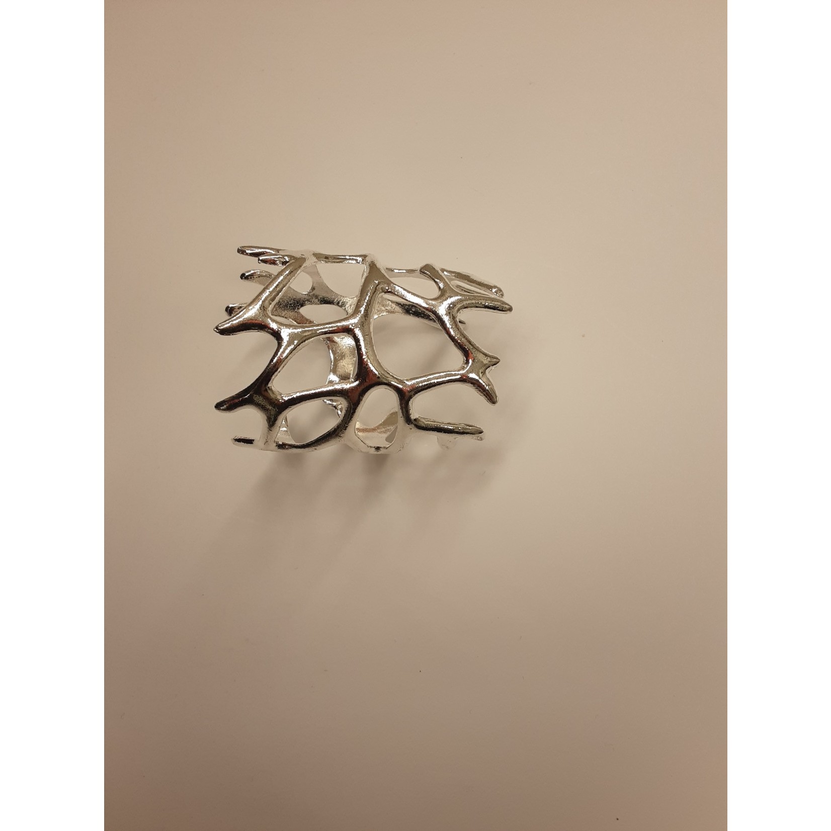 TWS Branch straight Silver Napkin Ring