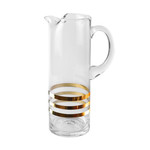 TWS T-107 Pitcher with gold lines
