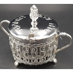 40191S Silver Plated Honey Dish