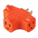 3 SIDED 3 OUTLET ADAPTER