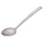 TWS HIC Brands that Cook The Essentials Stainless Steel Solid Kitchen Spoon