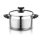 YBM Home 24x19 cm 9 quart Pot With Stainless Steel Lid