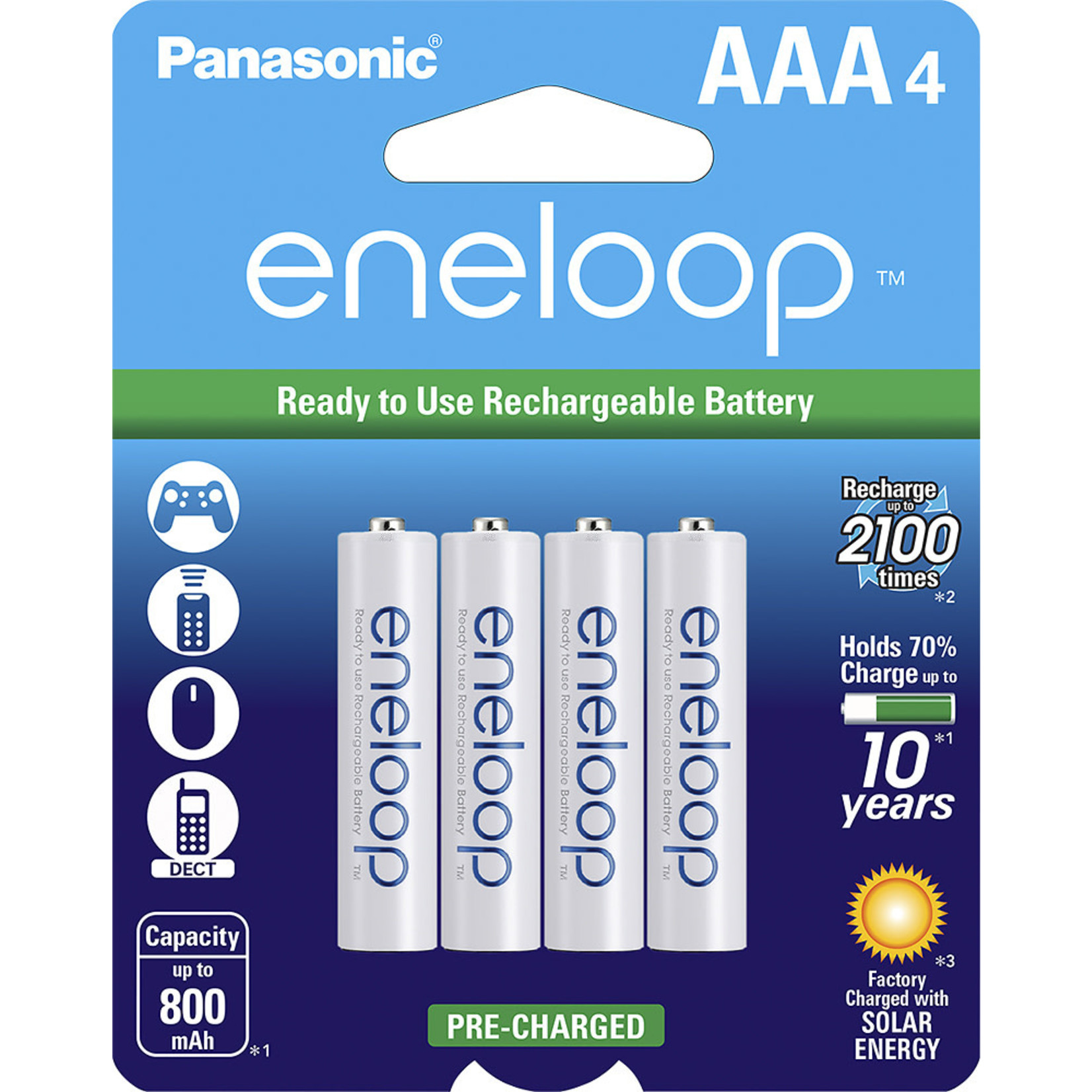 Batteries Recharge AAA