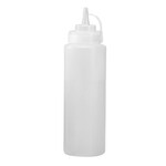 Castro - Clear Squeeze Bottle W/ Lid, 24 Oz