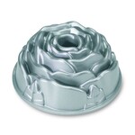 Nordic Ware Platinum Rose Cast Aluminum Bundt Pan