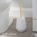 10228-White Studio Soft Toilet Brush Holder - White
