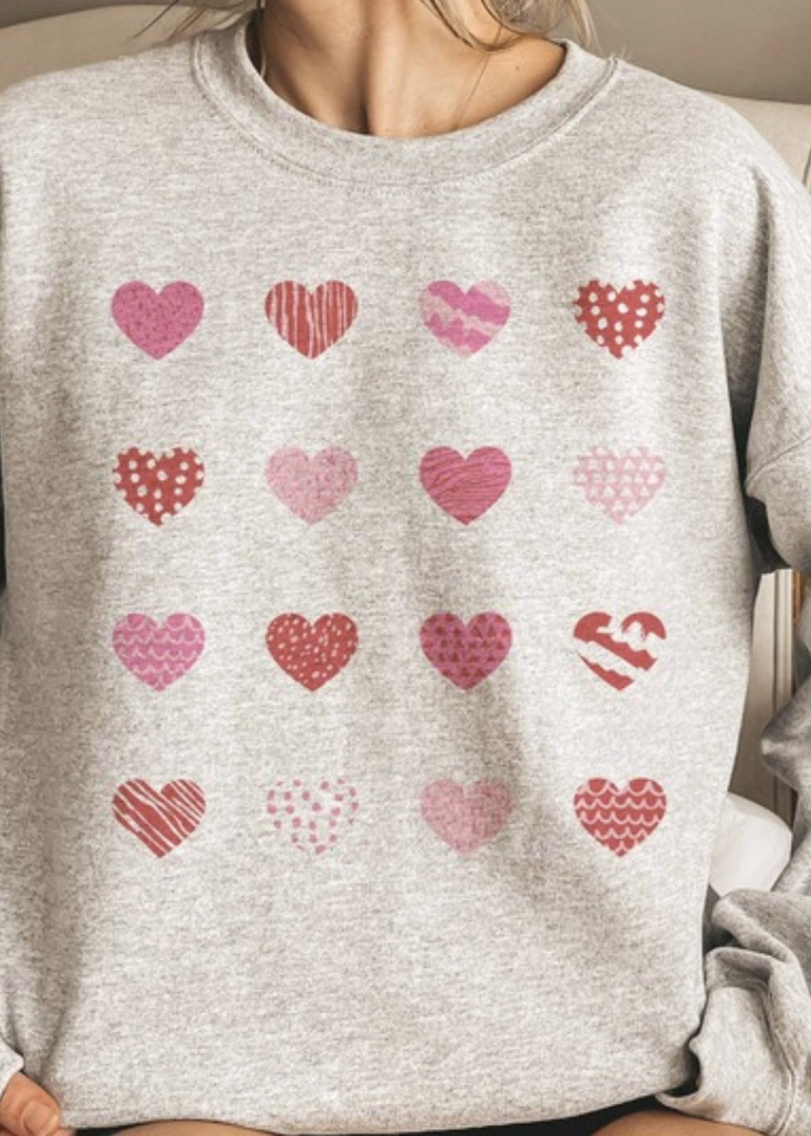 Heart Gallery Sweatshirt - Grey