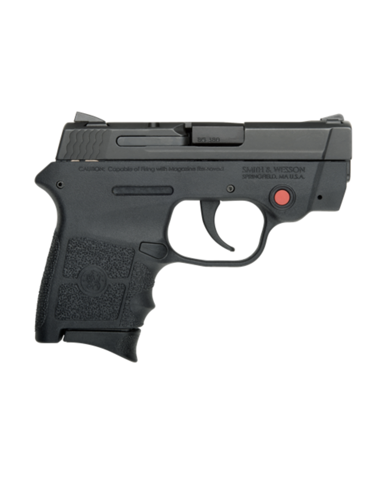 Smith & Wesson SMITH & WESSON M&P BG380 BODYGUARD, #10048, 380ACP, POLYMER, CRIMSON TRACE LASER