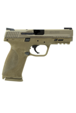 Smith & Wesson SMITH & WESSON M&P 9 M2.0, #11767, 9MM, 4.25”, FDE, ARMORNITE FINISH, TRUGLO TFX NIGHT SIGHTS, NO MAG SAFETY, 17RD, 2 MAGAZINES