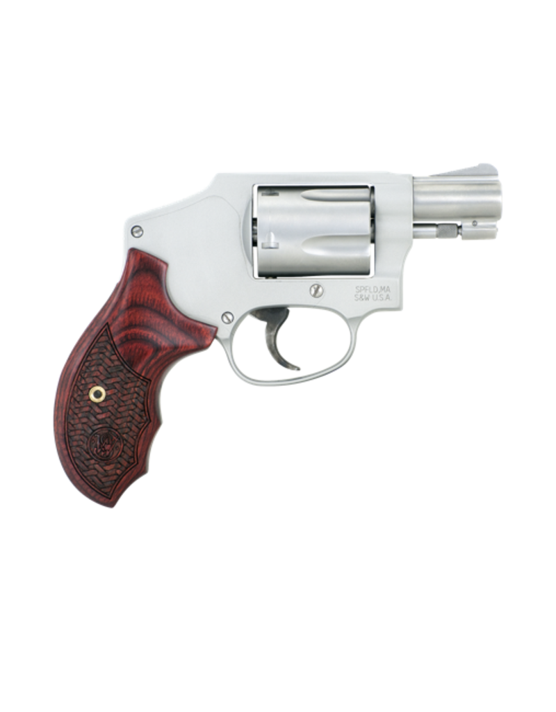 Smith & Wesson SMITH & WESSON 642 PERFORMANCE CENTER ENHANCED ACTION, #170348, 38SPEC, +P RATED, 2", S/S, HAMMERLESS, ENHANCED ACTION, WOOD GRIPS, NO LOCK