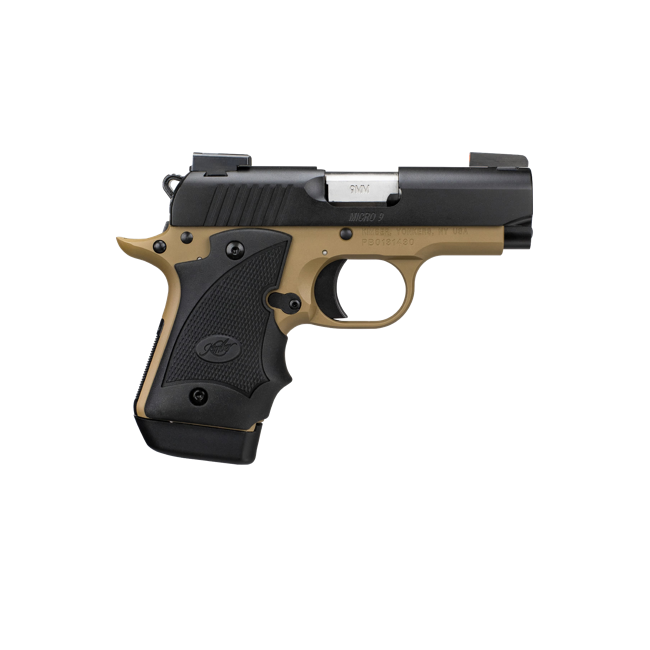 Kimber Micro 9 Desert Night 33197 9mm Dntfx Pro Sight Hogue Grip Fde Pint And Pistol 8035