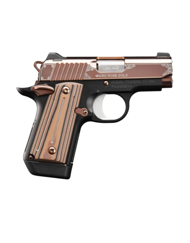 Kimber KIMBER MICRO ROSE GOLD, #3300173, 380ACP, NIGHT SIGHTS