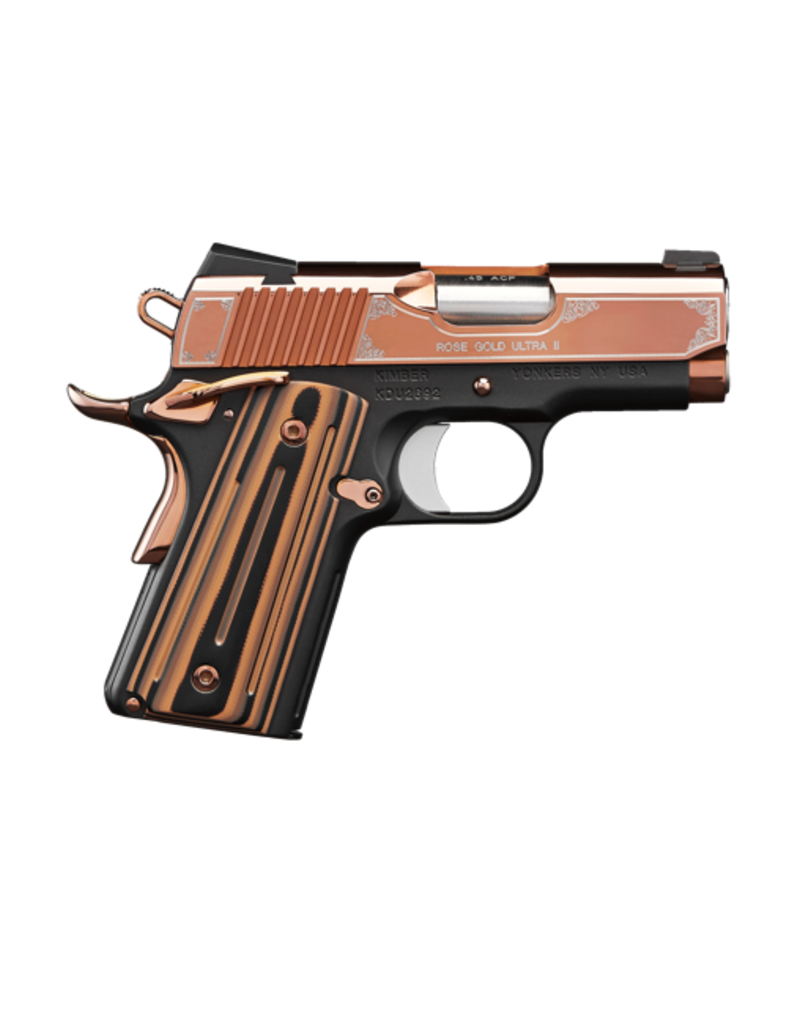 Kimber KIMBER ROSE GOLD ULTRA II, #3200373, 45ACP, 3” ROSE GOLD FINISH