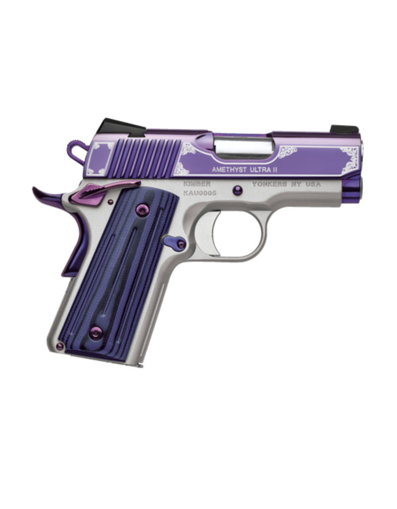 Kimber KIMBER AMETHYST ULTRA II, #3200319, 9MM, 3”, PURPLE PVD COATING