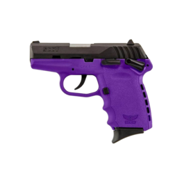 SCCY SCCY INDUSTRIES CPX-1, #CPX-1CBPU, 9MM, DOUBLE SIDE SAFETY, DOUBLE ACTION ONLY, PURPLE POLY FRAME