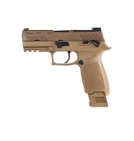 Sig Sauer SIG SAUER M18, P320, 9MM, 3.9IN, COYOTE, (1) 17RD (2) 21RD MAG, MANUAL SAFETY