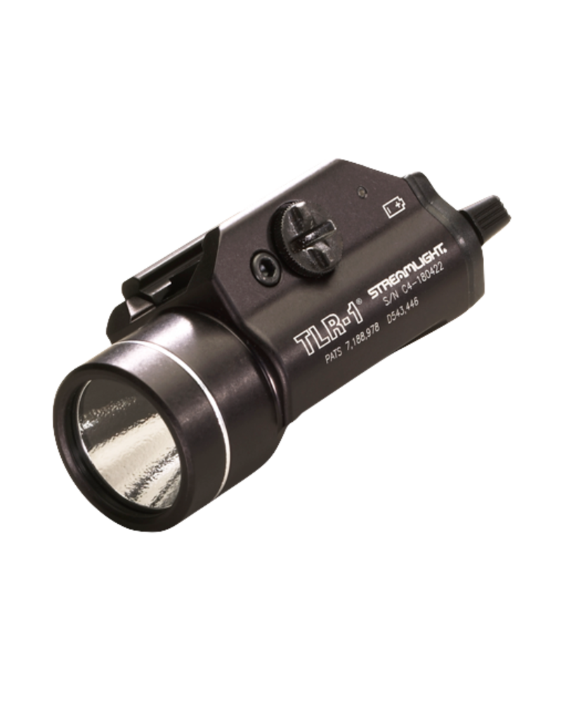 STREAMLIGHT TLR1S, 69210, LED LIGHT, STROBE, CR123 BATTERIES PINT