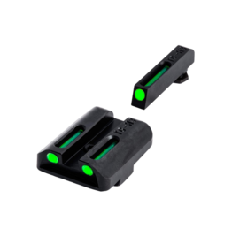 TruGlo TRUGLO TFX SIGHTS, FOR GLOCK 21, #TG13GL2A, TRITIUM/FIBER OPTIC SIGHT, GREEN, FOCUS LOCK RING