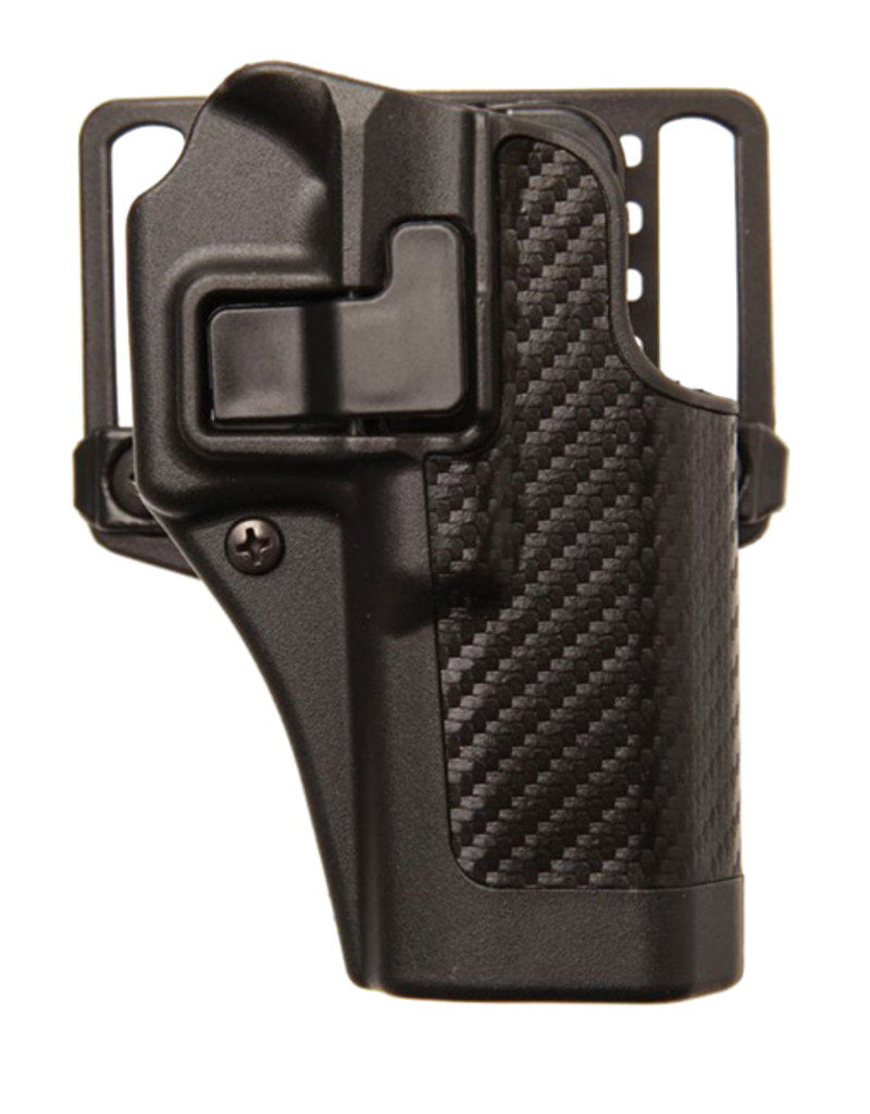 Blackhawk BLACKHAWK SERPA HOLSTER, 410013BK-R, FITS GLOCK 20/21/37, SIZE 13, CARBON FIBER, RH