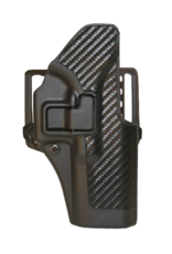 Blackhawk BLACKHAWK SERPA HOLSTER, 410000BK-R, FITS GLOCK 17/22/31, SIZE 00, CARBON FIBER, RH