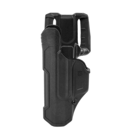 Blackhawk BLACKHAWK T-SERIES L2D HOLSTER, FOR GLOCK 17 / 19 / 22 / 23 / 45, LEFT HAND, BLACK, LEVEL 2 RETENTION