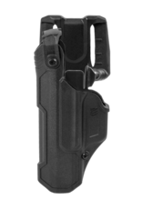 Blackhawk BLACKHAWK T-SERIES L3D HOLSTER, FOR GLOCK 17 / 19 / 22 / 23 / 45, LEFT HAND, BLACK, LEVEL 3 RETENTION